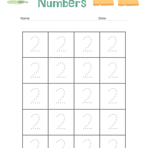 Number Worksheet tracing number worksheet number 12