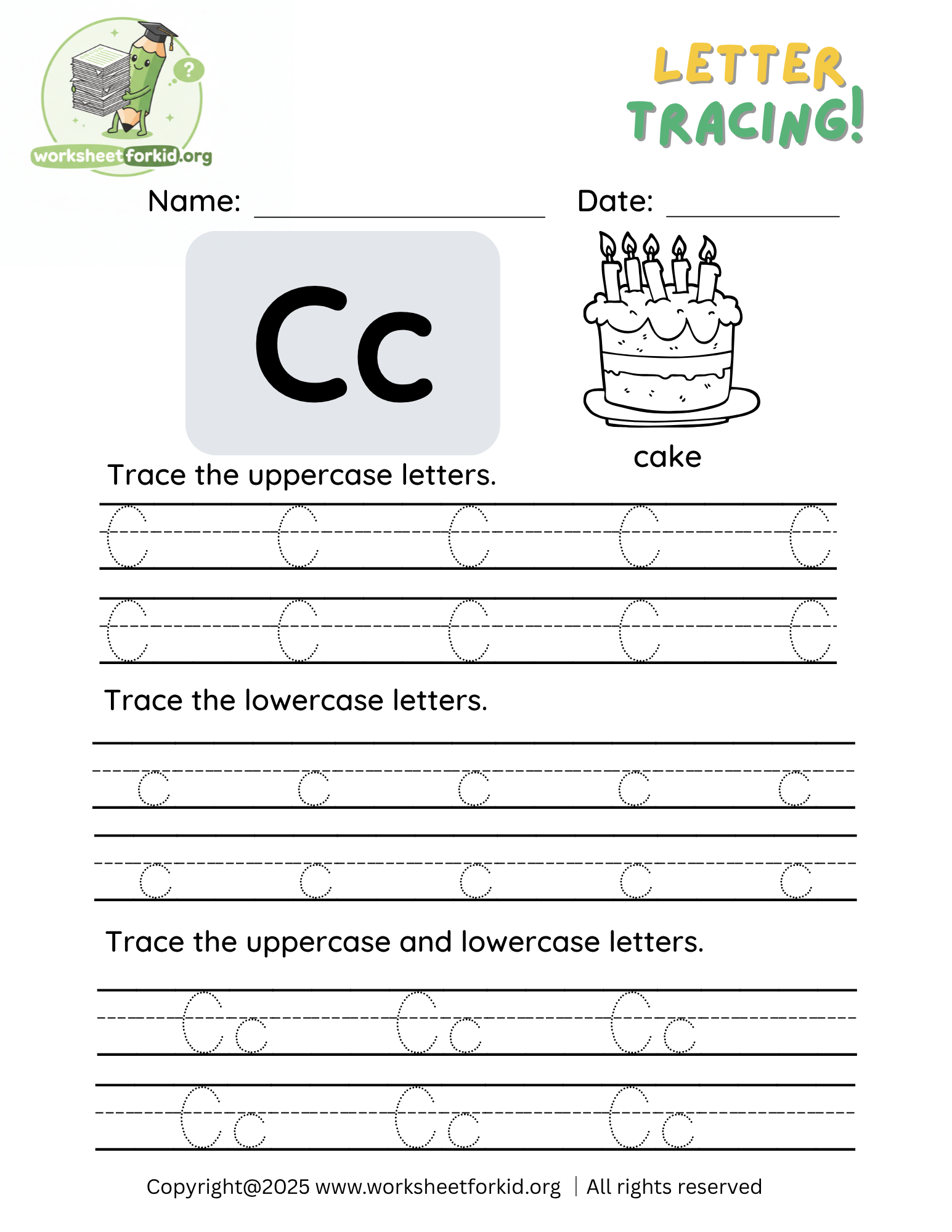 letter c tracing worksheet pdf letter c tracing worksheet pdf